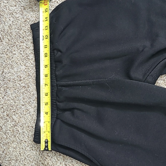 Leg3Nd Black Joggers with Elastic Waistband With Matching Top - Picture 10 of 11